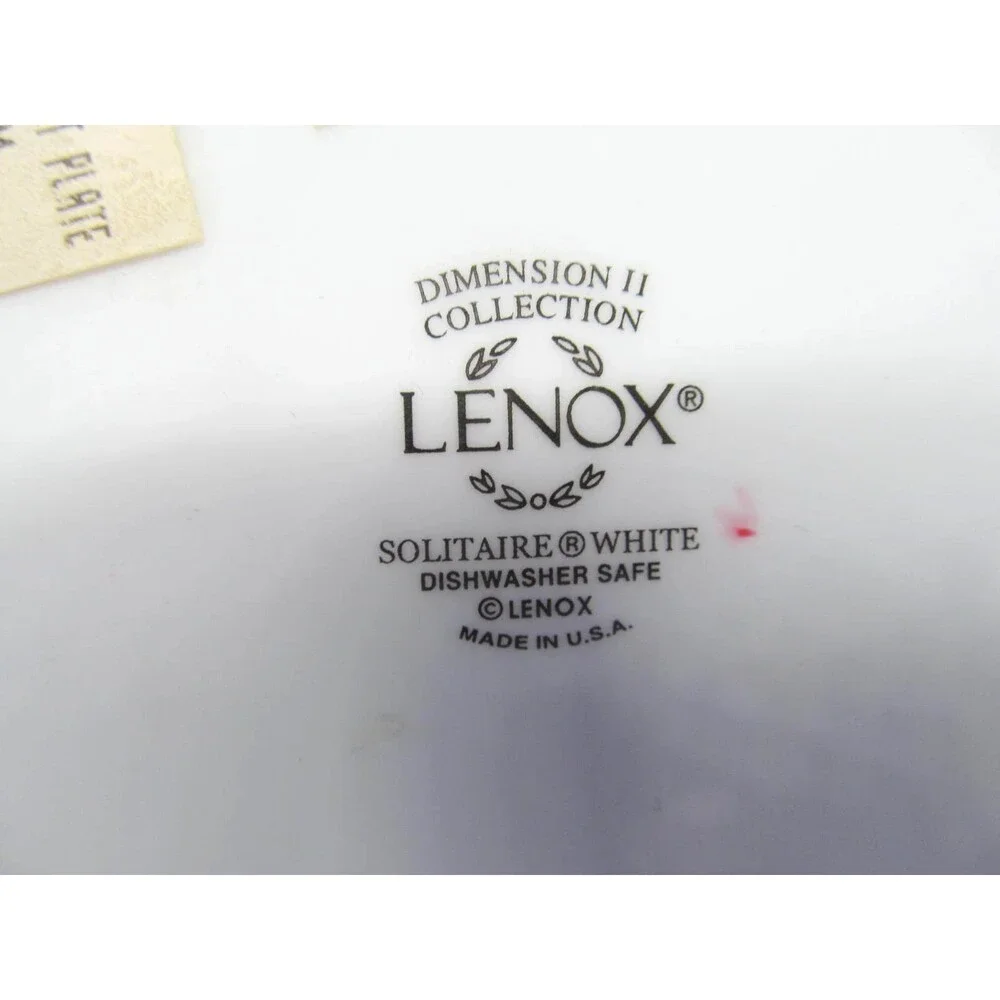 Lenox Dimension II Solitaire White 9 3/8